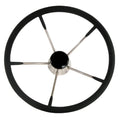 PKGD. 13 1/2" S.S. WHEEL W/ FOAM