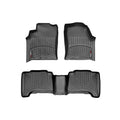 WeatherTech 03-09 Lexus GX Front and Rear Floorliners - Black