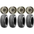 ITP Hurricane 14x7 / 4x156 BP / 4+3 Offset Bronze Wheel