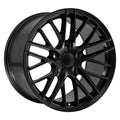18 IN REPLICA WHEEL CV08A FITS CHEVROLET CORVETTE C6 ZR1 RIM 18X10.5 SATIN WHE