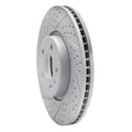 DFC 11-17 Audi A4 Allroad Front Left Drilled & Slotted Geoperformance Rotor