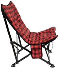 SWITCHBACK HEATED CHAIR W/USBC POWER BANK RED/BLACK PLAID