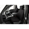 Covercraft 17-18 Ford F-250 Polycotton SeatSaver Custom Front Row Seat Covers - Wet Sand