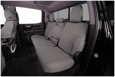 1919 MAZDA CX5 POLYCOTTON SEATSAVER CUSTOM FRONT ROW SEAT COVERS MISTY GREY