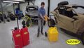 Cart Fuel Jug 1 - 15Gal w/ Telescoping Handle