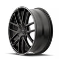 The Wheel Group black auto part