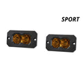 Diode Dynamics C2 2.0 Sport Yellow Combo/Driving Flush ABL (Pair)