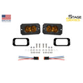 Diode Dynamics C2 2.0 Sport Yellow Combo/Driving Flush ABL (Pair)