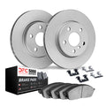 DFC 19-22 BMW 840I Left Rear Dimpled Hi-Carbon Alloy GEOMET Coated Rotor