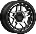 XD140 17X9 6X5.5 S-BLK MACH -12MM