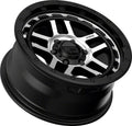 XD140 17X9 6X5.5 S-BLK MACH -12MM