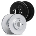 DFC 11-15 Mazda 2 Front & Rear Geospec Rotors includes Drums
