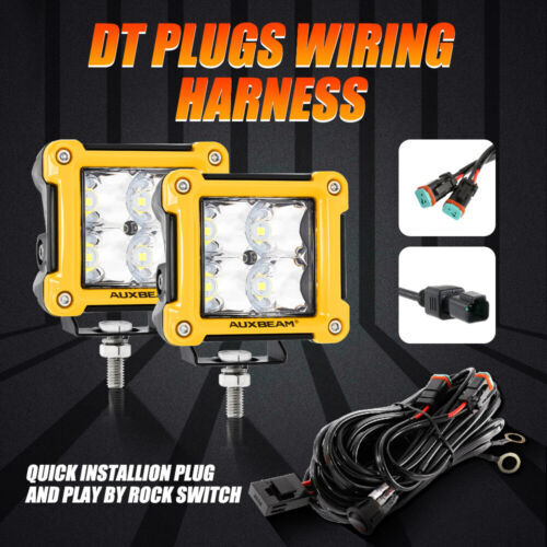 HEATED WORK LAMP AMBER 5 LED 10W