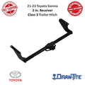 21C SIENNA(MUST CHECK FITMENT ON LIMITED SERIES BEFORE INSTALL) CLS III MAXFRAME RECEIVER HITCH