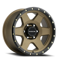 Aluminum Wheels 17x8 Boost 946BZ Satin Bronze 6 Spoke 35 Offset 5 on 110 Bolt Pattern 72.62 Bore Raceline