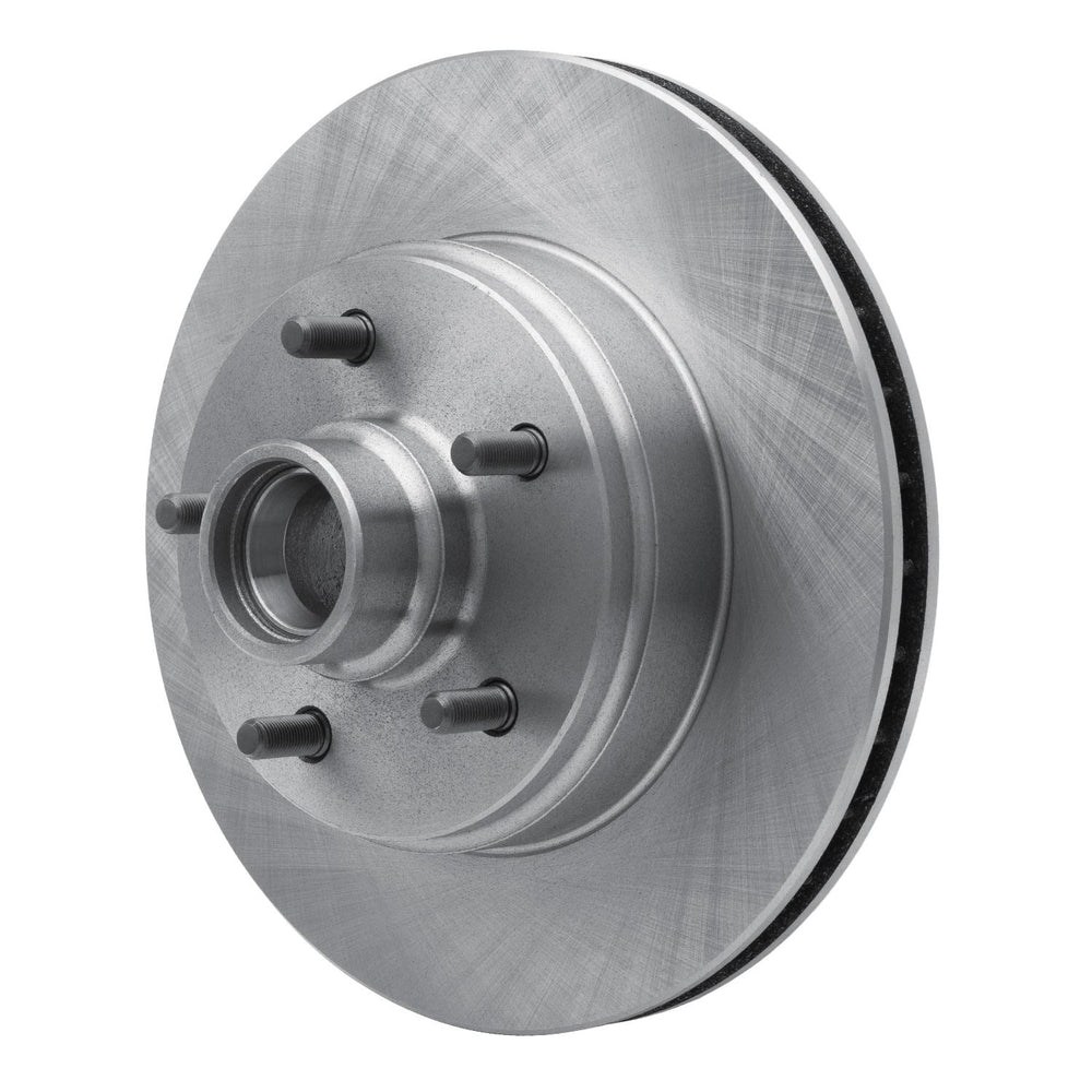 R1 77-95 Buick 98 Front Right Drilled Black Brake Rotor