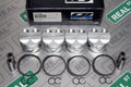 CP Piston & Ring Set for Acura B18 Block - Bore (82.0mm) - Size (+1.0mm) - CR (10.0) - Single Piston