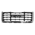 GRILLE MAT BLK W/ CHR FRAME SIERRA 2500/3500 0710