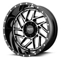 MO985 20X10 5X5.0 G-BLK MACH -18MM