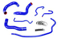 HPS Performance Blue Reinforced Silicone Radiator Hose Kit Coolant for Toyota 14-18 Corolla 1.8L