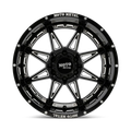 Wheel Pros Moto Metal MO993 18X8.5 5X5.0 G-BLK MILL 18MM MO99388550318