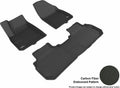 3D MAXpider 2017-2020 Cadillac XT5 Kagu 1st & 2nd Row Floormats - Black