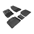 3D MAXpider 2016-2020 Lincoln Nautilus/Mkx Kagu 1st & 2nd Row Floormats - Black