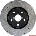 StopTech 2017 Subaru Outback Slotted & Drilled Left Sport Brake Rotor
