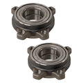 WHEEL BEARING AND HUB ASSEMBLY