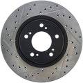 StopTech 99-04 Acura RL Right Front Slotted & Drilled Rotor