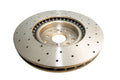 DBA 02-09 Subaru WRX STi/2017 BRZ w/Perf Pkg. 10 Hole Front Drilled & Slotted Street Series Rotor