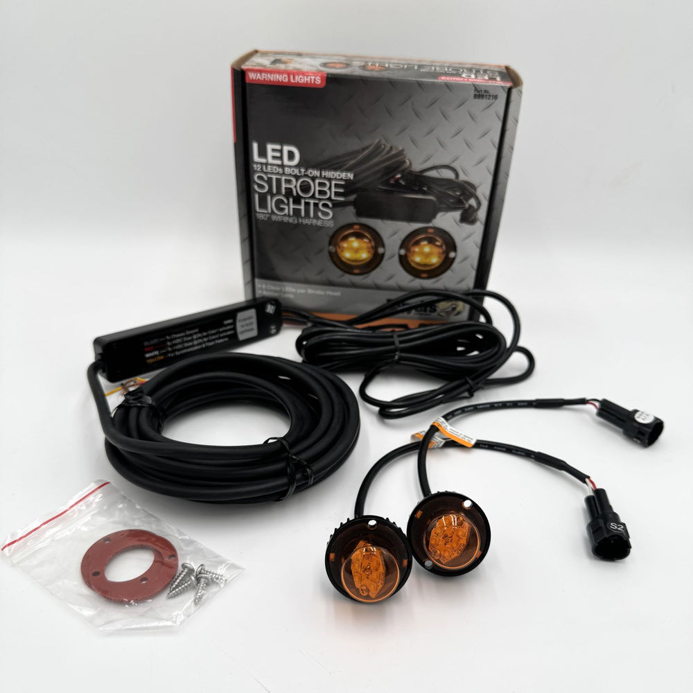 LIGHTSTROBELED AMBER 15FT CBL IN LINE