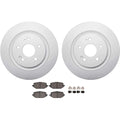 DFC 22-26 Acura MDX Rear Geospec Rotors with 5000 Advanced Brake Pads w/Hardware