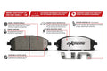 Power Stop 88-96 Chevrolet Corvette Rear Z26 Street Warrior Brake Kit