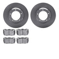 R1 Concepts Brake Rotor- Blank with Optimum Oe Pads Fits Land Rover