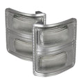 xTune 03-06 Chevrolet Silverado 1500/2500HD LED Tail Lights - Red Clear (ALT-JH-CSIL03-CS-RC)