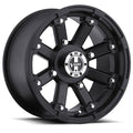 ITP SS 212 14x8 / 4x137 BP / 5+3 Offset Black Wheel