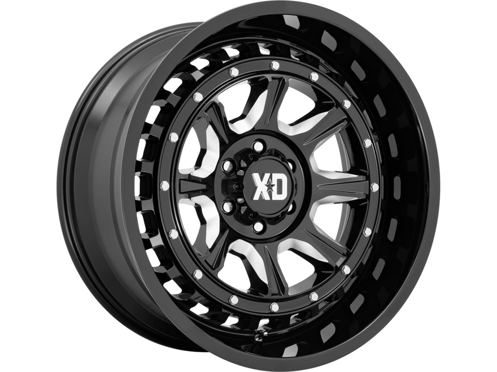 XD866 22X10 5X5.5 G-BLK-MILL -18MM