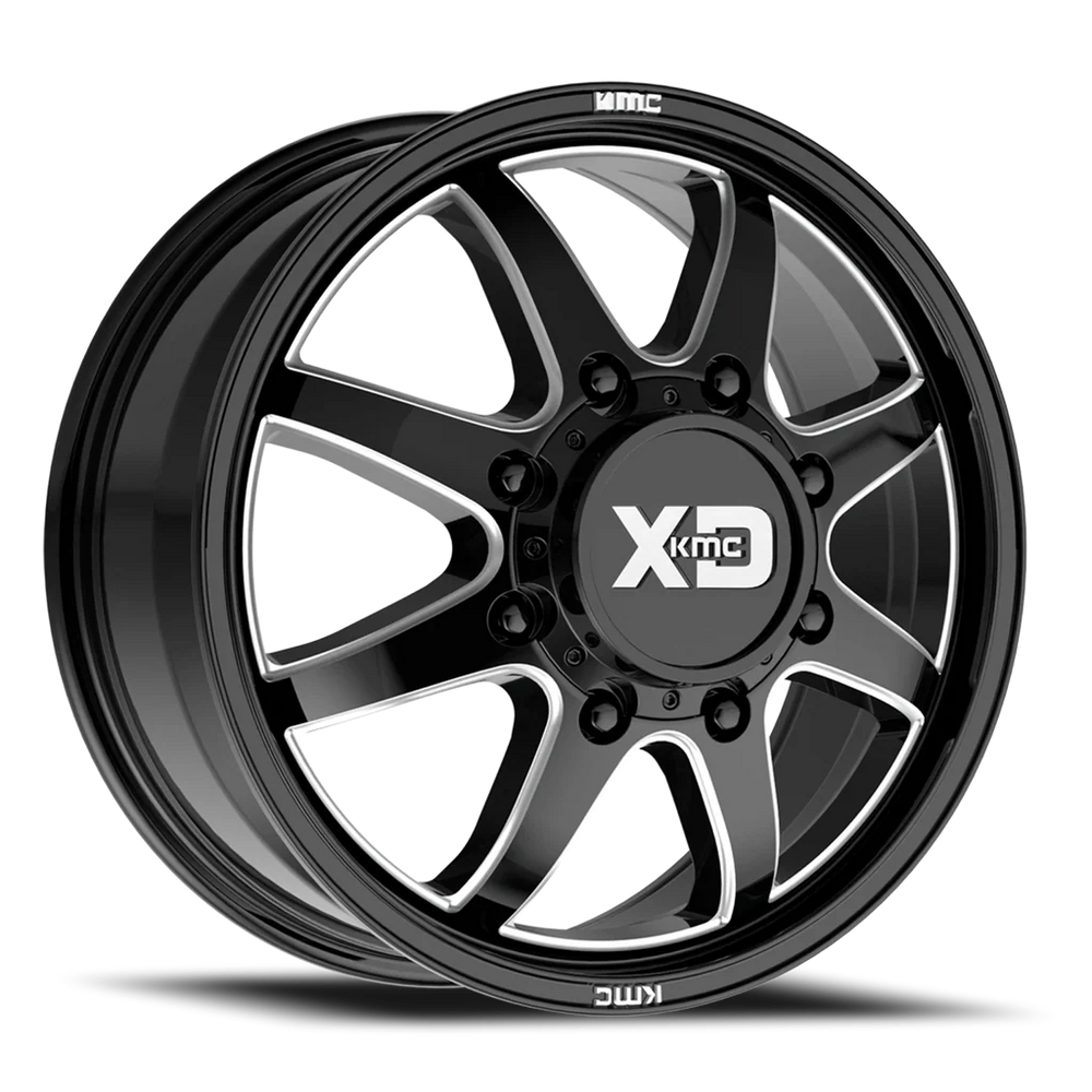 XD845 22X8.25 8X210 G-BLK MILL 105MM