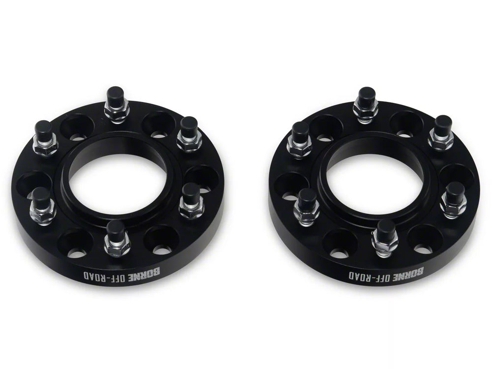 Borne Off Road Wheel Spacers - 6x139.7 - 77.8 CB - 25mm - Black