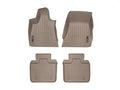 WeatherTech Tan Front and Rear Floorliners Fits -20-23 Quattroporte 458831-455652
