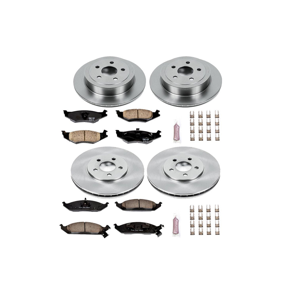 Power Stop 96-00 Plymouth Breeze Front & Rear Autospecialty Brake Kit