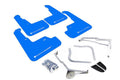 Rally Armor 15-21 Subaru WRX/STI Blue UR Mud Flap w/White Logo