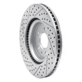 DFC 11-19 Ford Flex Front Right Drilled & Slotted Geoperformance Rotor