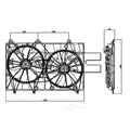 0813 TY HLANDER 3.5L(w/o Tow) Rad & Cond CFA