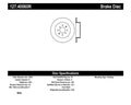 StopTech 02-03 Honda Civic Si Hatchback Slotted & Drilled Right Rear Rotor