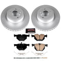 Power Stop 13-15 BMW X1 Rear Z23 Evolution Sport Coated Brake Kit