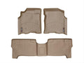 WeatherTech Tan Front and Rear Floorliners Fits -20-06 Tundra 45030-1-2