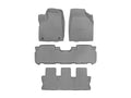 WeatherTech Grey Front and Rear Floorliners Fits -20-19 Highlander 46632-1-2