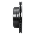 R1 03-05 Chevrolet Silverado 1500 Rear Left Drilled & Slotted Black Brake Rotor
